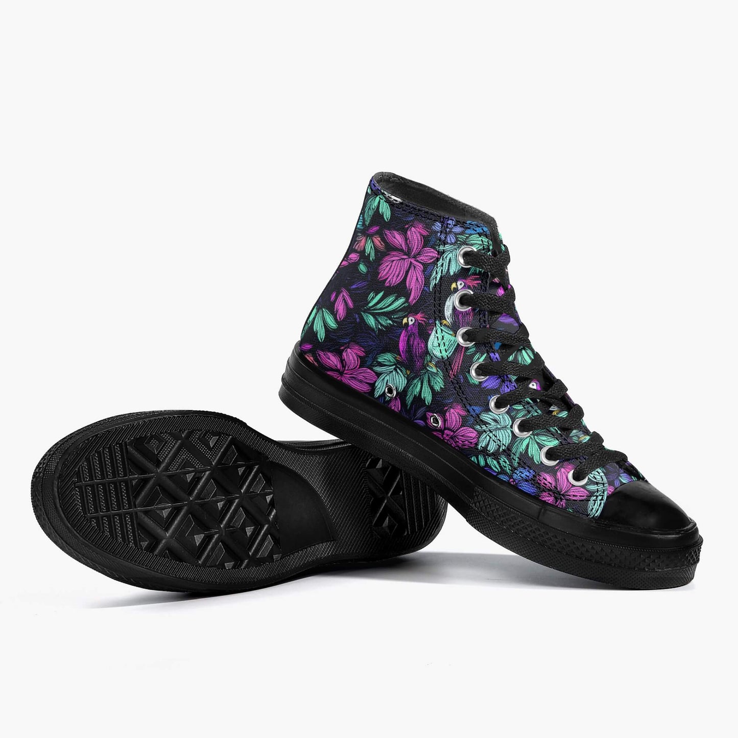 Scribble Birds High Tops