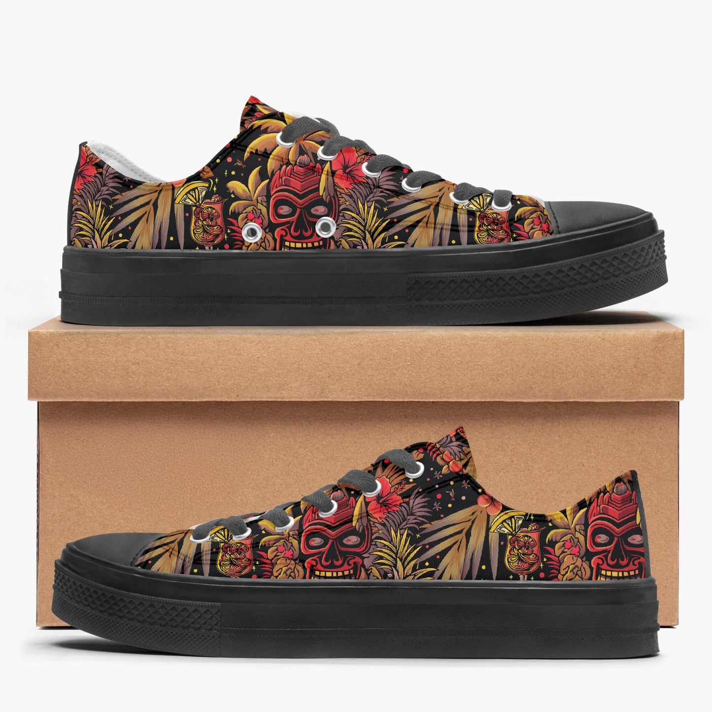 Neon Paradise (Ember Remix) Low Tops