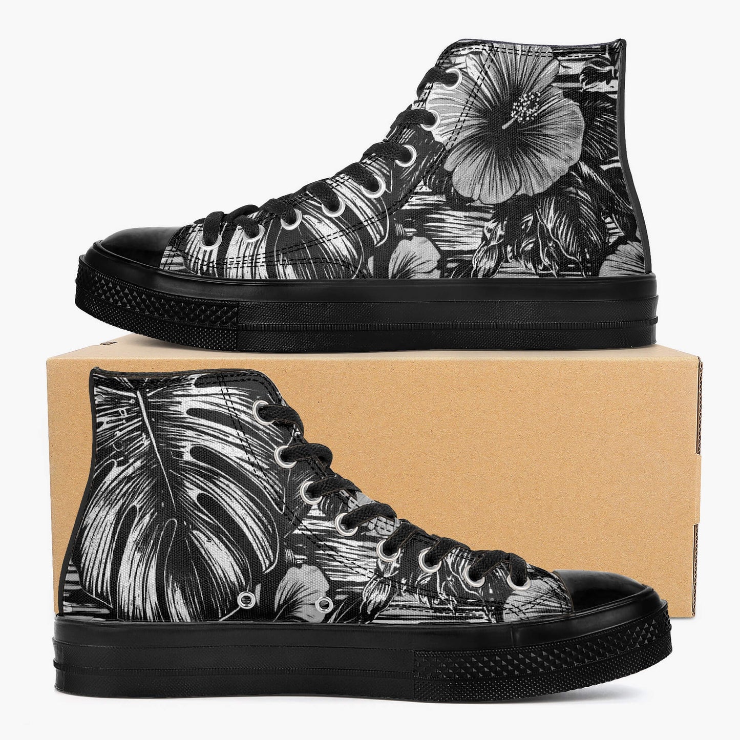 Noir Garden High Tops