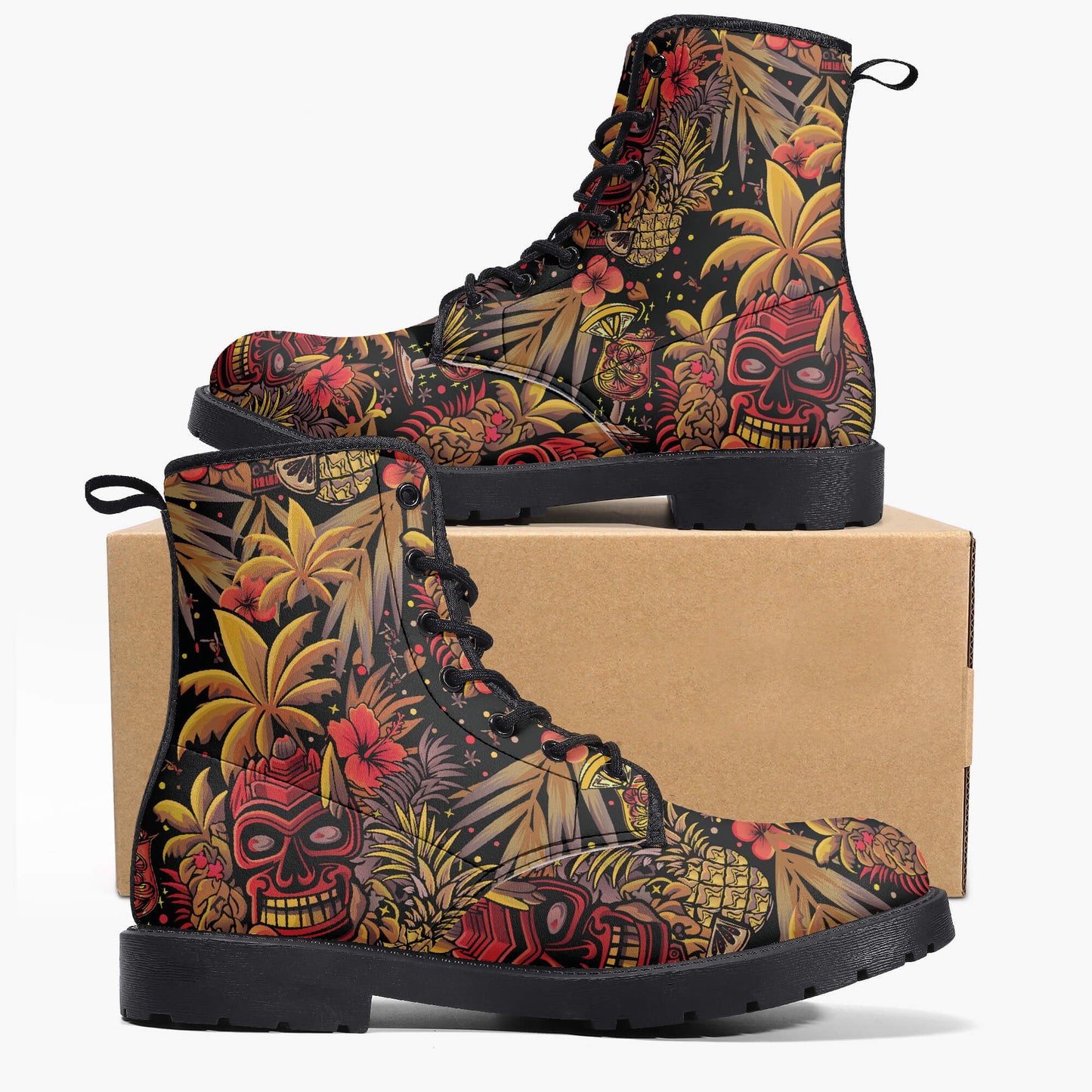 Neon Paradise (Ember Remix) Combat Boots