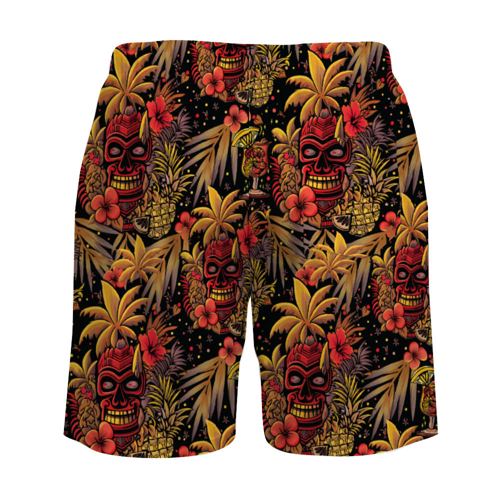 Neon Paradise (Ember Remix) Lined Swim Trunks