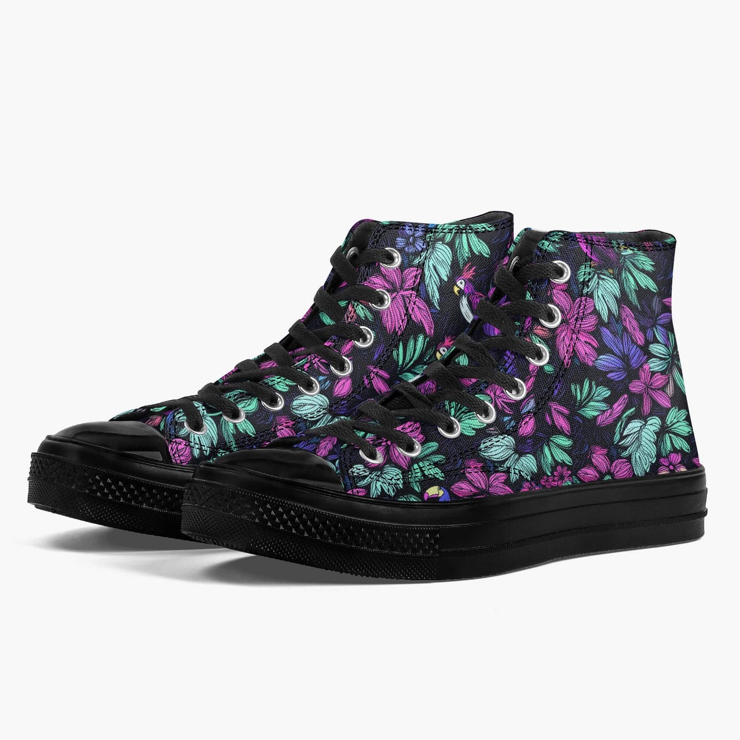 Scribble Birds High Tops