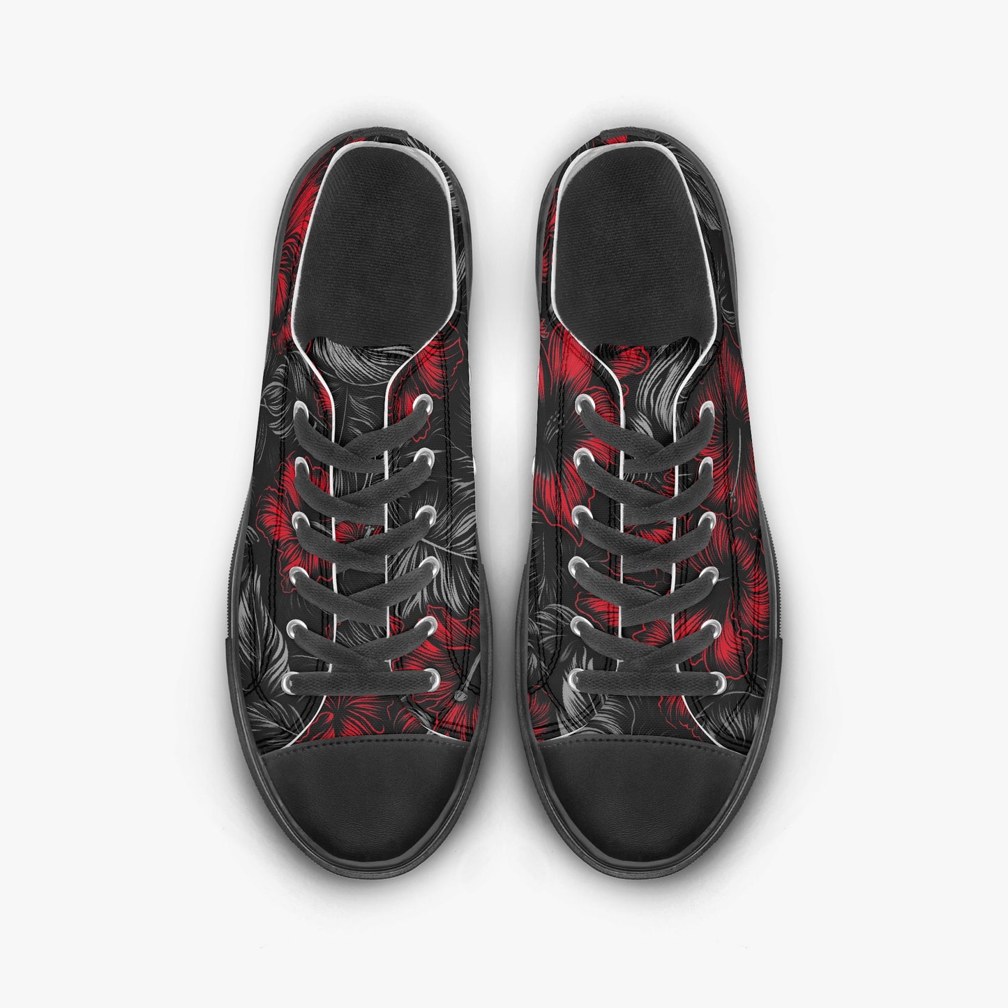Midnight Bloom (Crimson Eclipse Remix) Low Tops