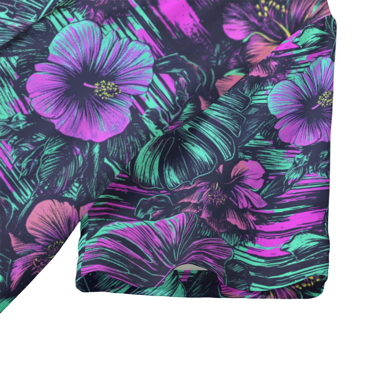 Leaf & Bloom (Wild Remix) Ladies Hawaiian Shirt
