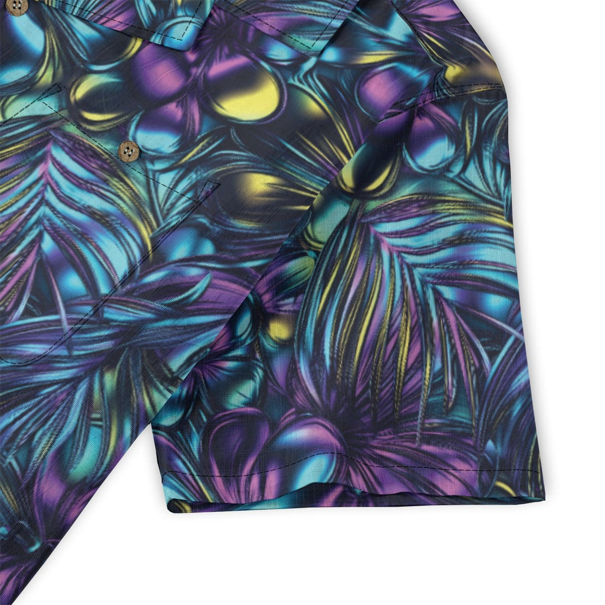 Linen Blossom Surge (Celestial Remix) Hawaiian Shirt
