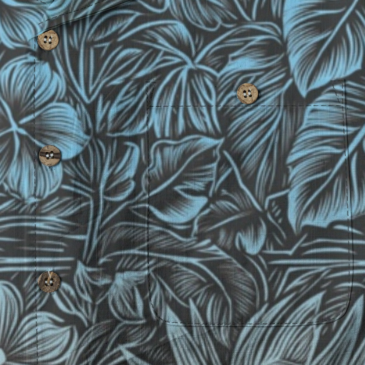 Linen Totems and Tropics Hawaiian Shirt