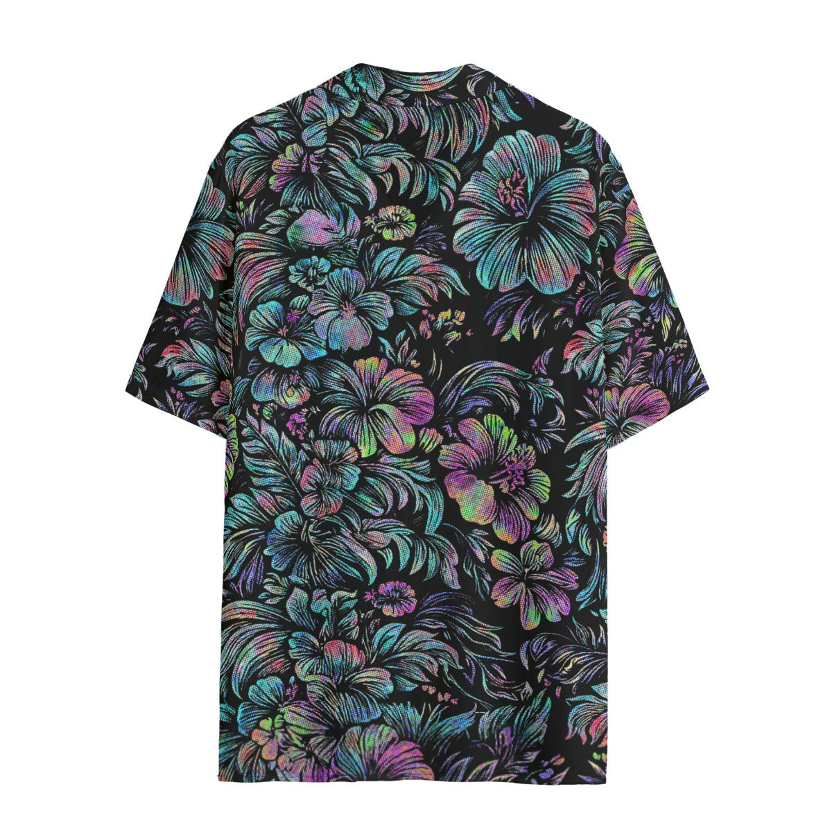 Jungle Halftone Ladies Hawaiian Shirt