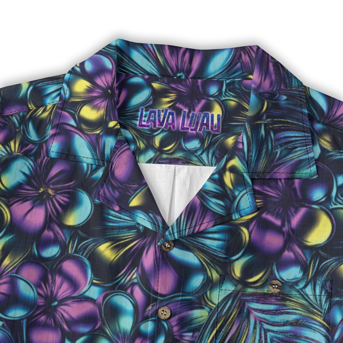 Linen Blossom Surge (Celestial Remix) Hawaiian Shirt