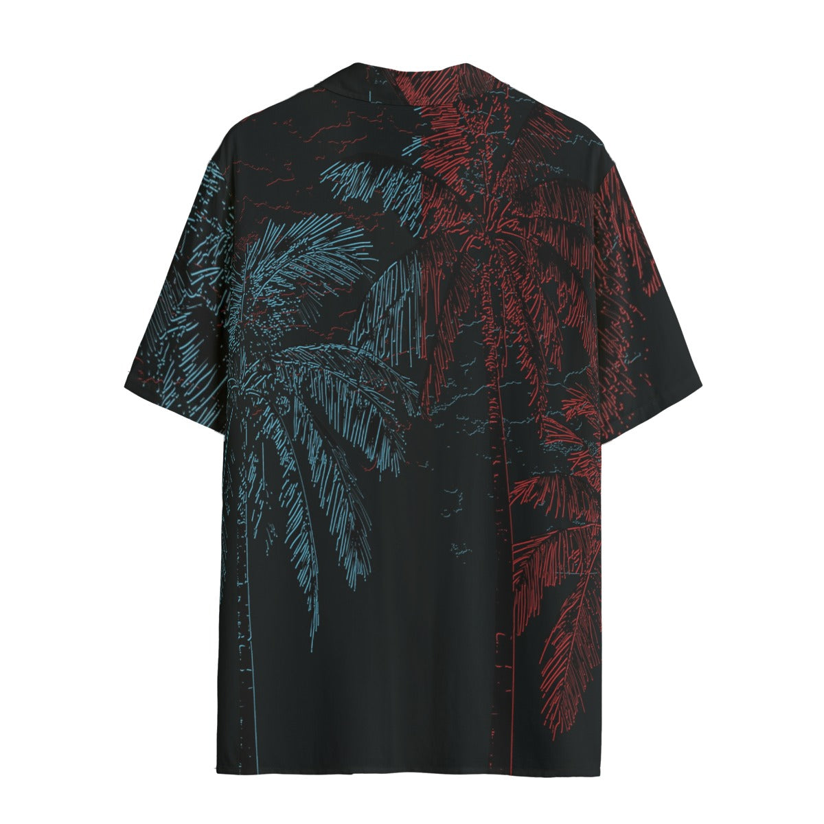 Echo Palms Ladies Hawaiian Shirt