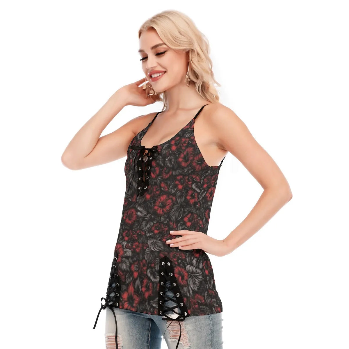 Midnight Bloom (Crimson Eclipse Remix) Cami Tank