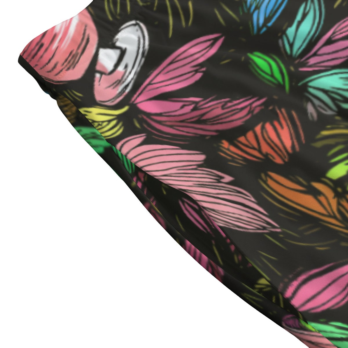 Scribble Birds (Summer Daydream Remix) Midi Skirt