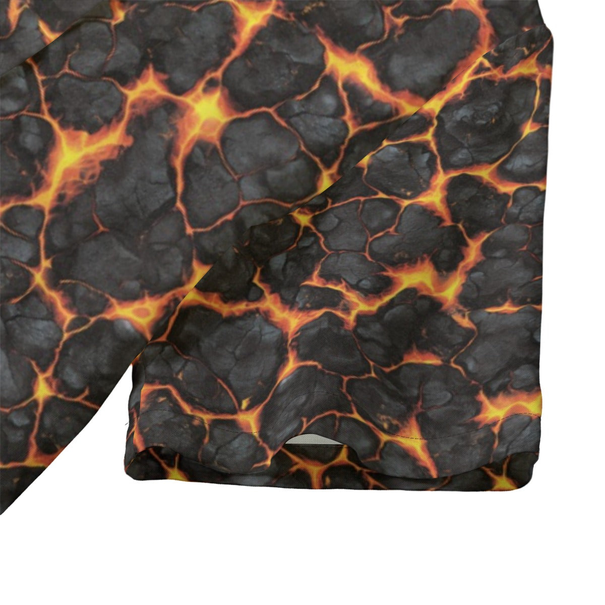 Volcanic Bloom Ladies Hawaiian Shirt
