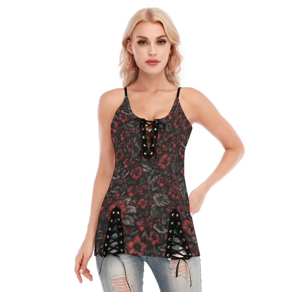 Midnight Bloom (Crimson Eclipse Remix) Cami Tank