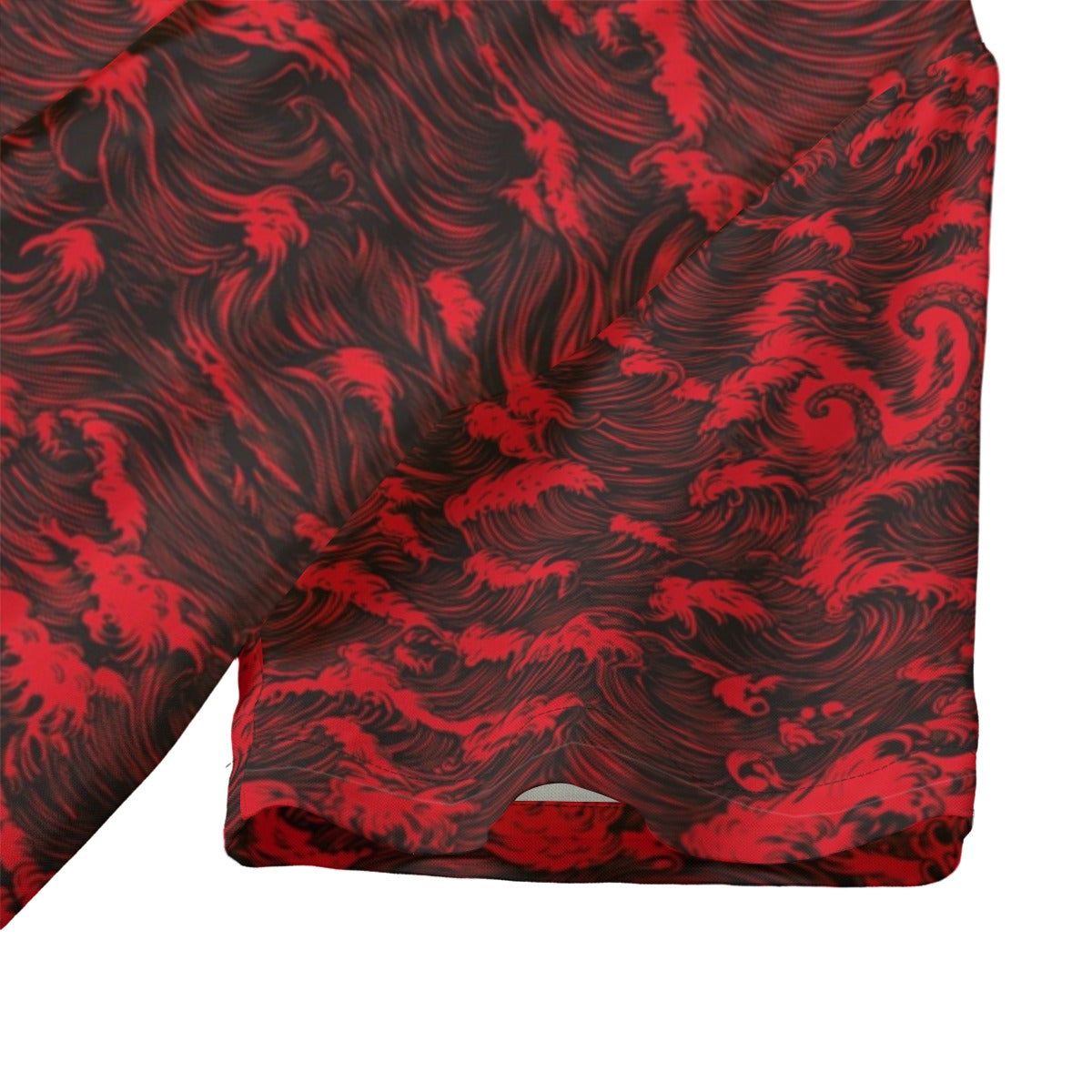 Rogue Waves (Crimson Tide Remix) Ladies Hawaiian Shirt