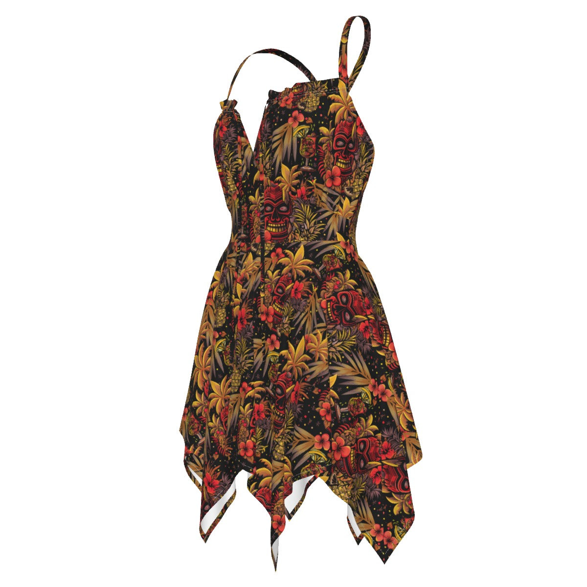 Neon Paradise (Ember Remix) Handkerchief Dress