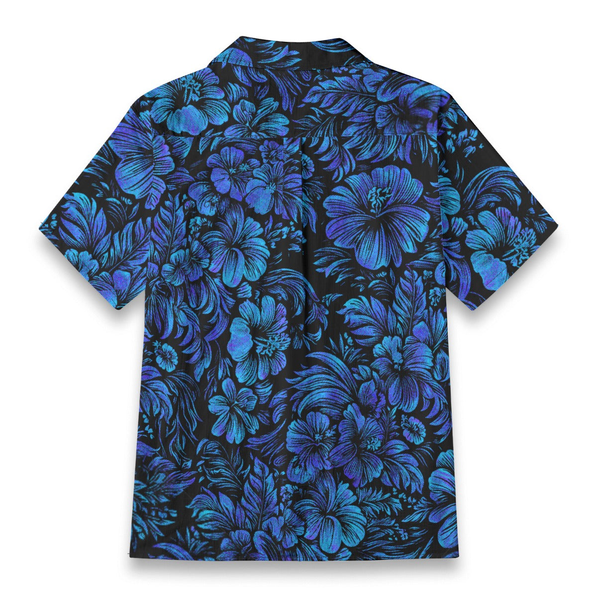 Linen Jungle Halftone (Frozen Flowers Remix) Hawaiian Shirt