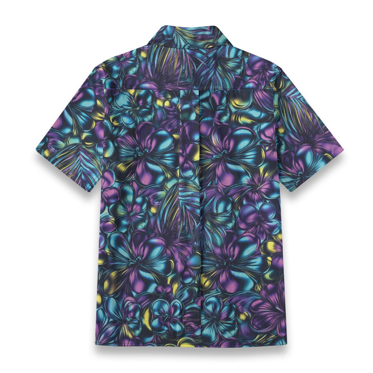 Linen Blossom Surge (Celestial Remix) Ladies Hawaiian Shirt