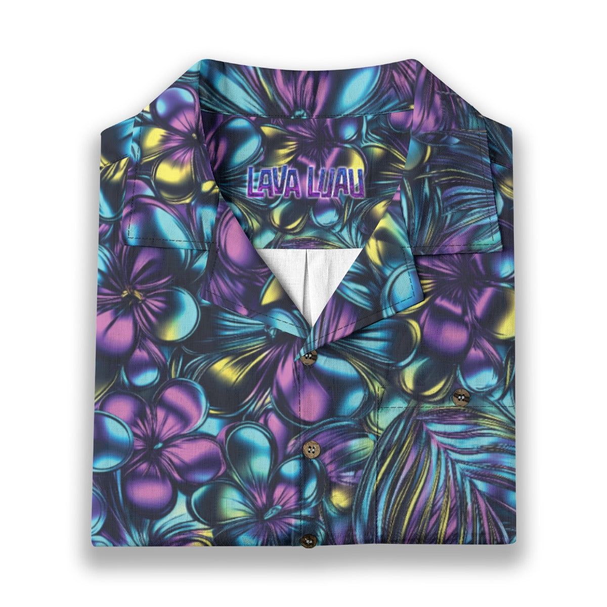 Linen Blossom Surge (Celestial Remix) Hawaiian Shirt