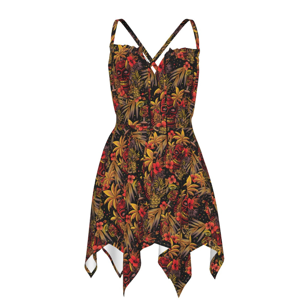 Neon Paradise (Ember Remix) Handkerchief Dress