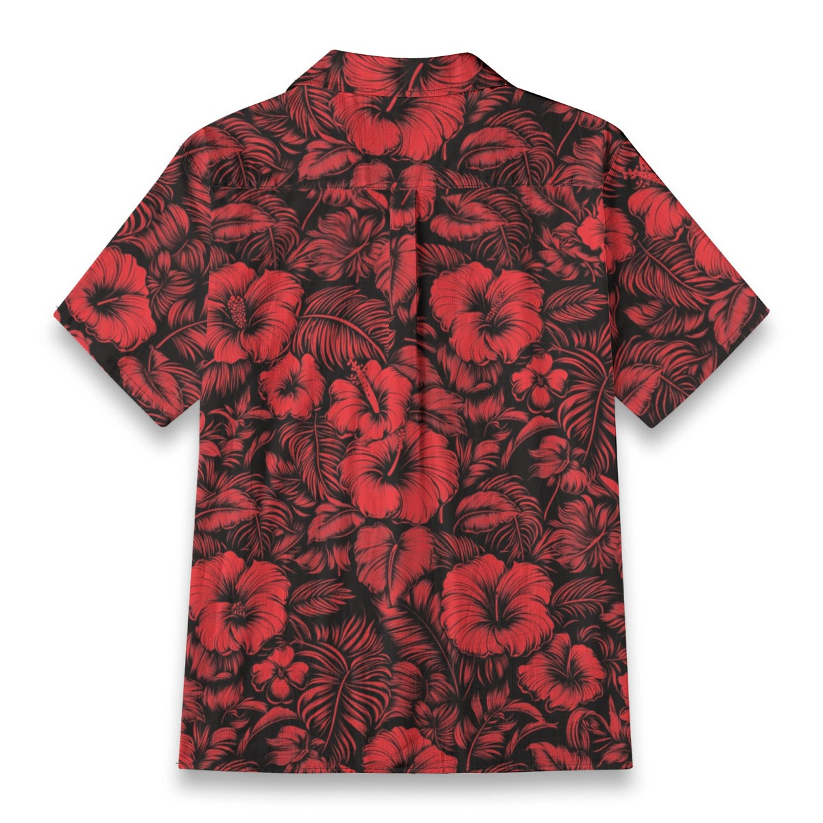 Linen Flora Obscura Hawaiian Shirt