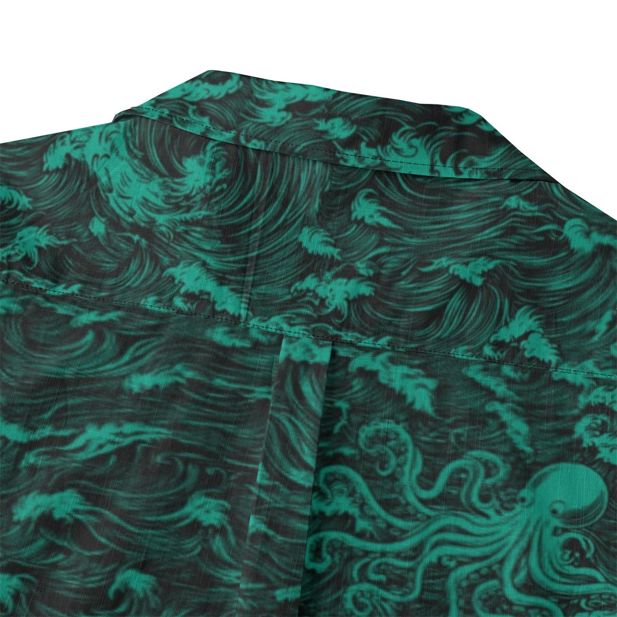 Linen Rogue Waves (Baja Remix) Hawaiian Shirt