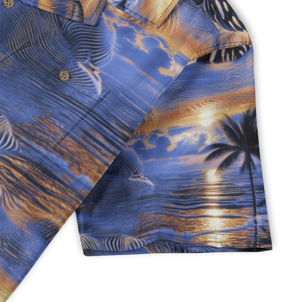 Linen Hyperwave Horizon (Daybreak Remix) Hawaiian Shirt