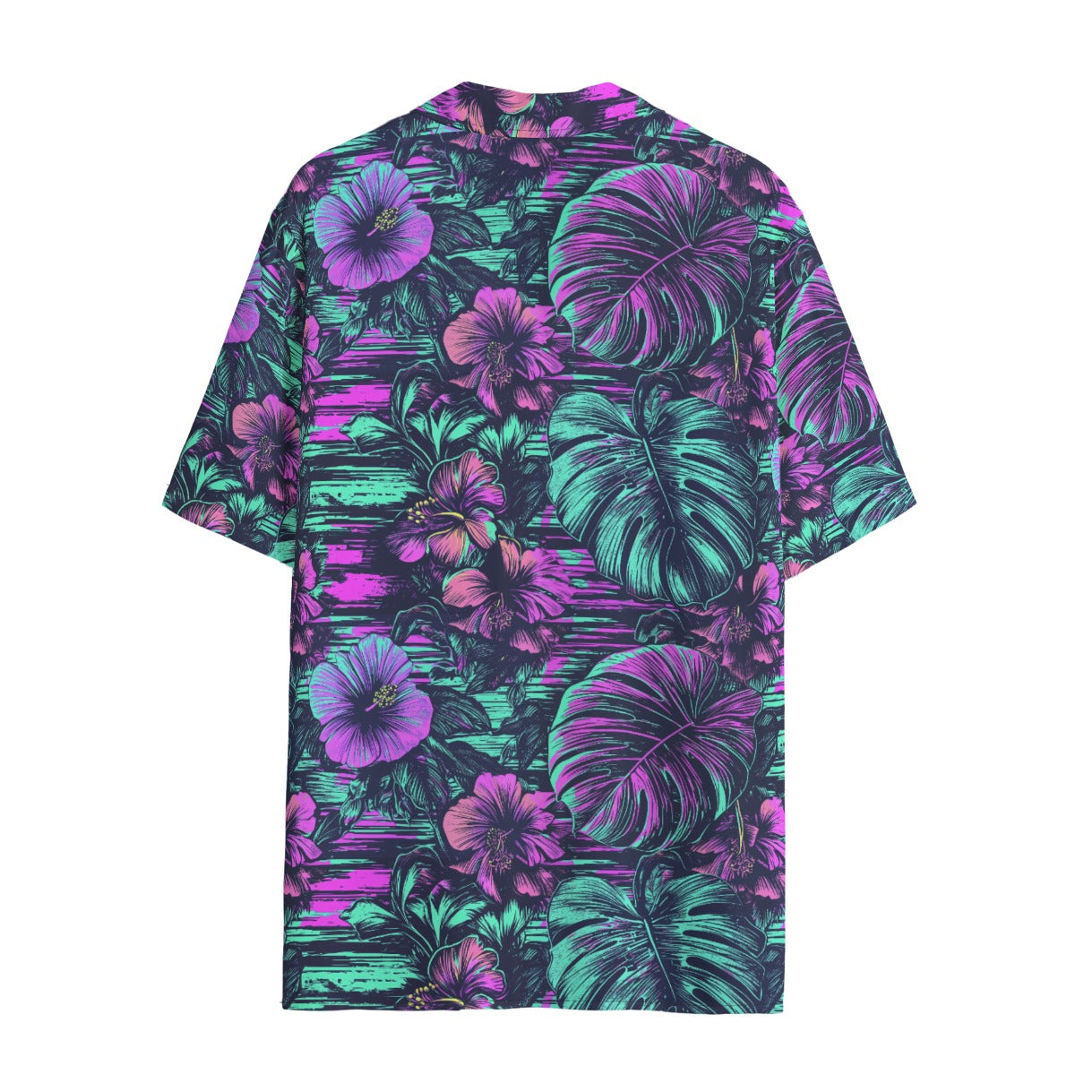 Leaf & Bloom (Wild Remix) Ladies Hawaiian Shirt