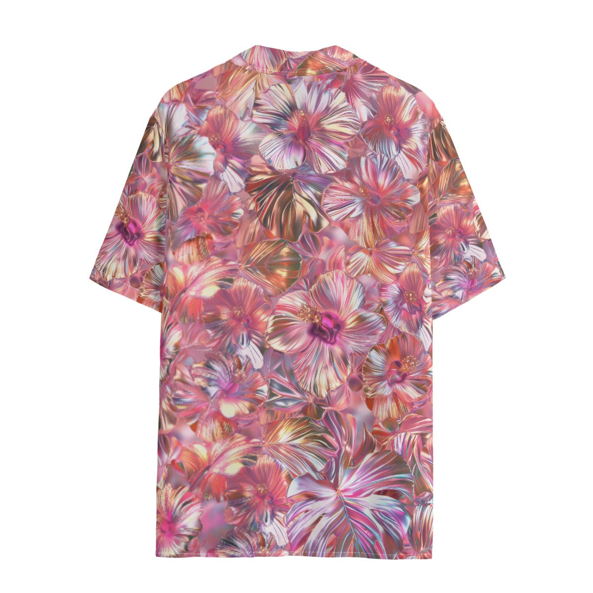 Chrome Dreams Ladies Hawaiian Shirt (Bubblegum Remix)
