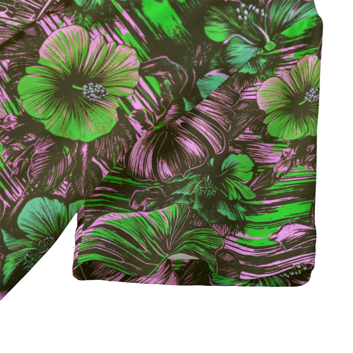 Leaf & Bloom (Mild Remix) Ladies Hawaiian Shirt