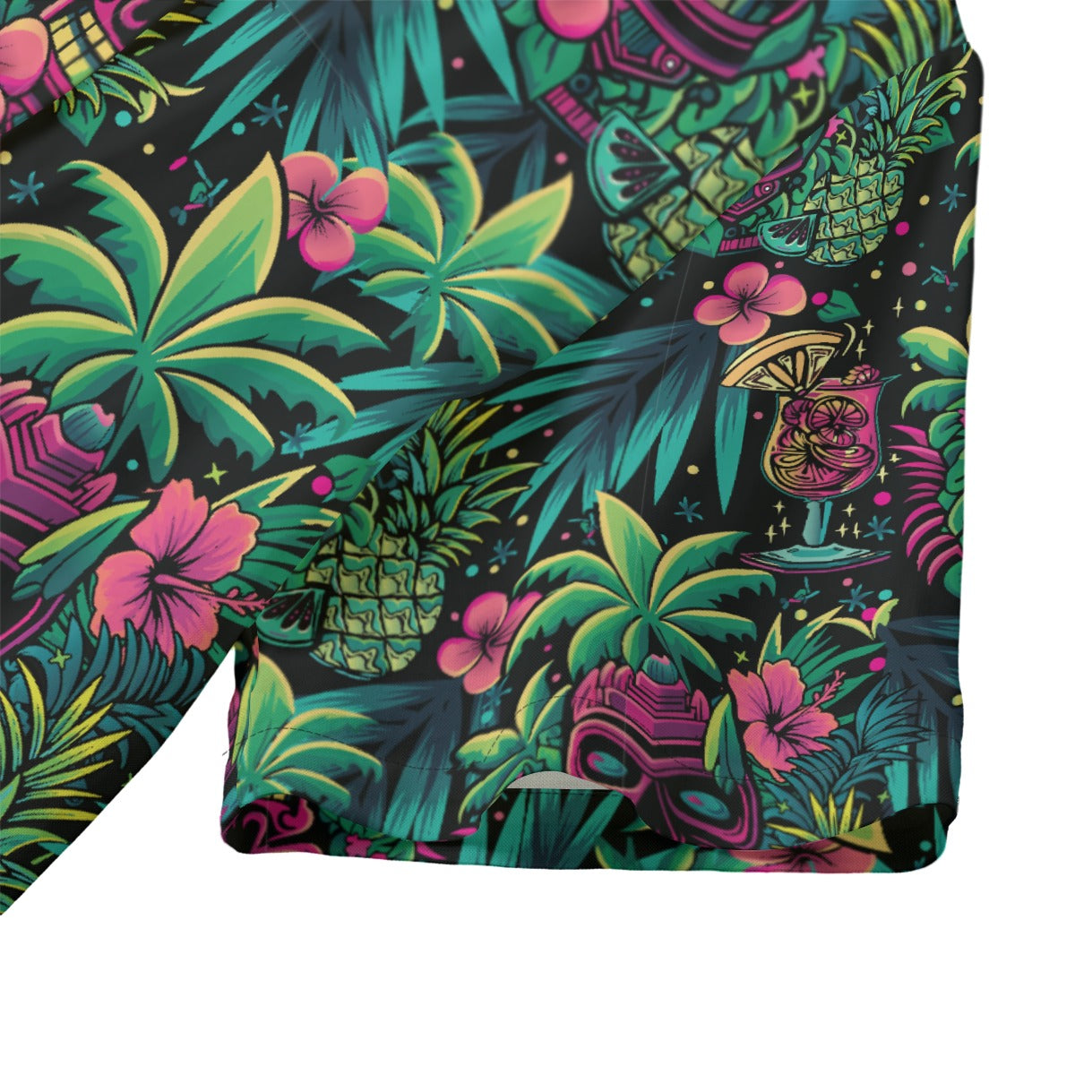 Neon Paradise Ladies Hawaiian Shirt
