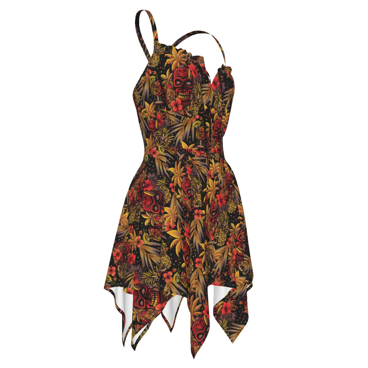 Neon Paradise (Ember Remix) Handkerchief Dress