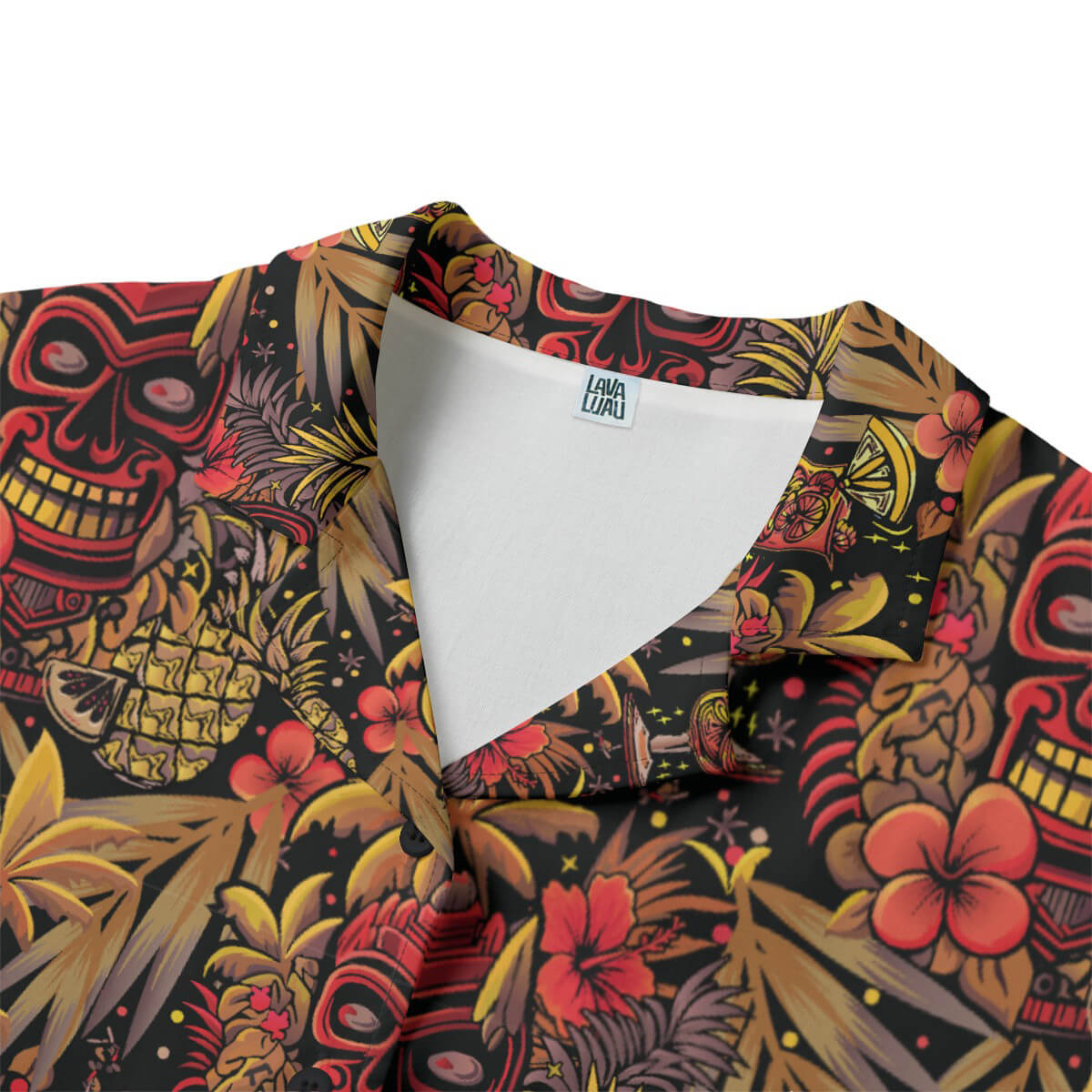 Neon Paradise (Ember Remix) Ladies Hawaiian Shirt