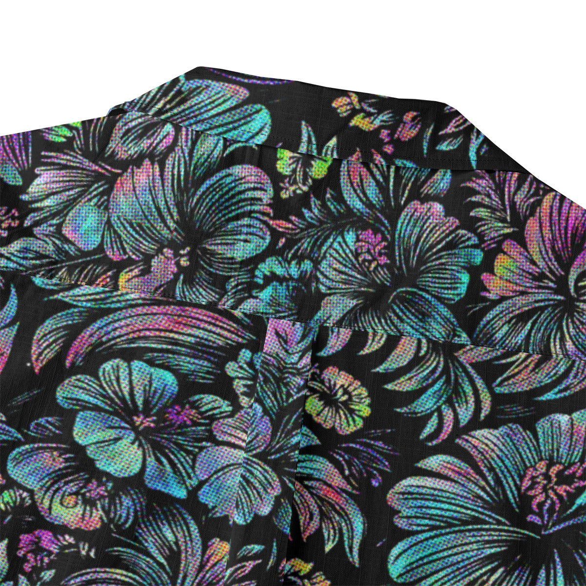 Linen Jungle Halftone Hawaiian Shirt