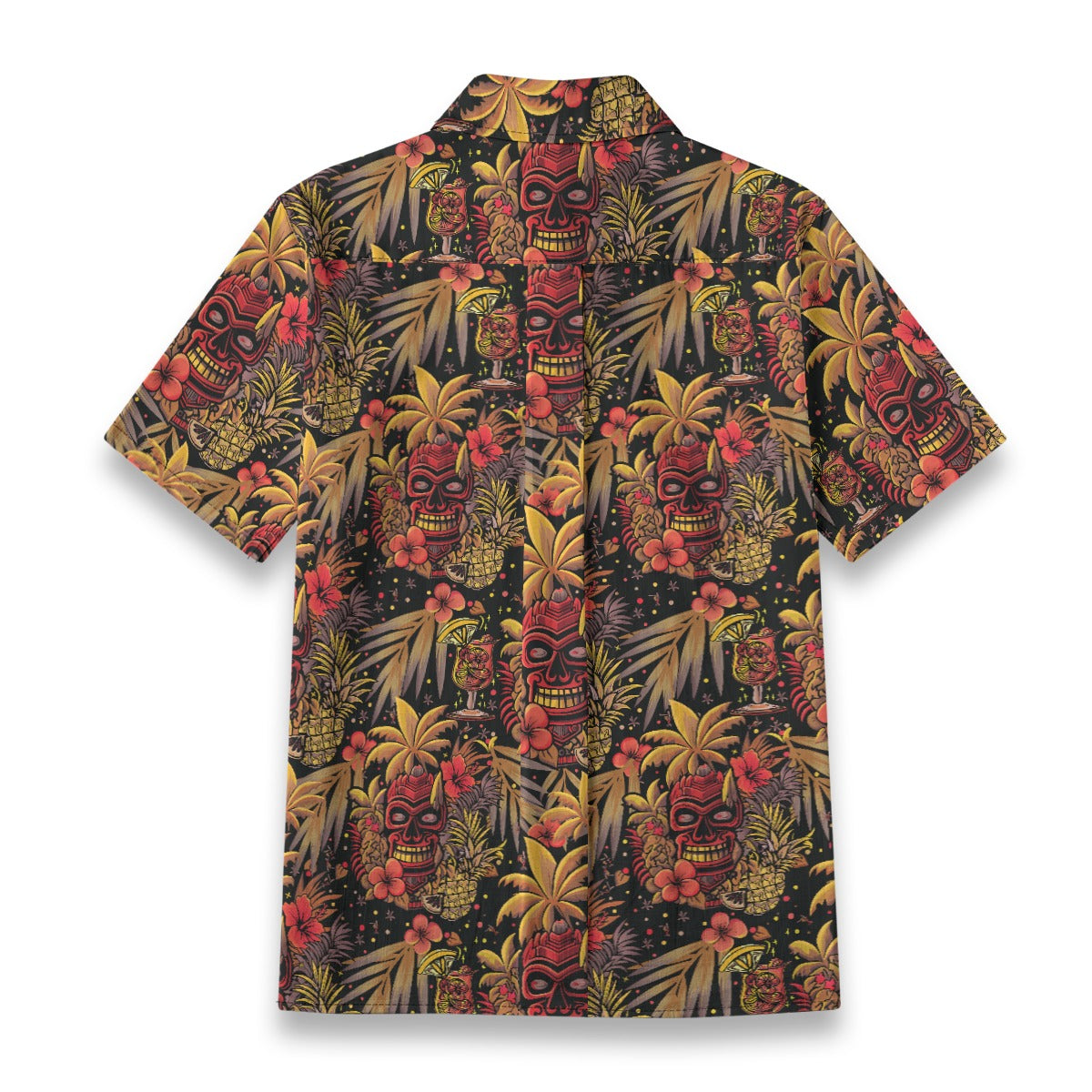 Linen Neon Paradise (Ember Remix) Ladies Hawaiian Shirt