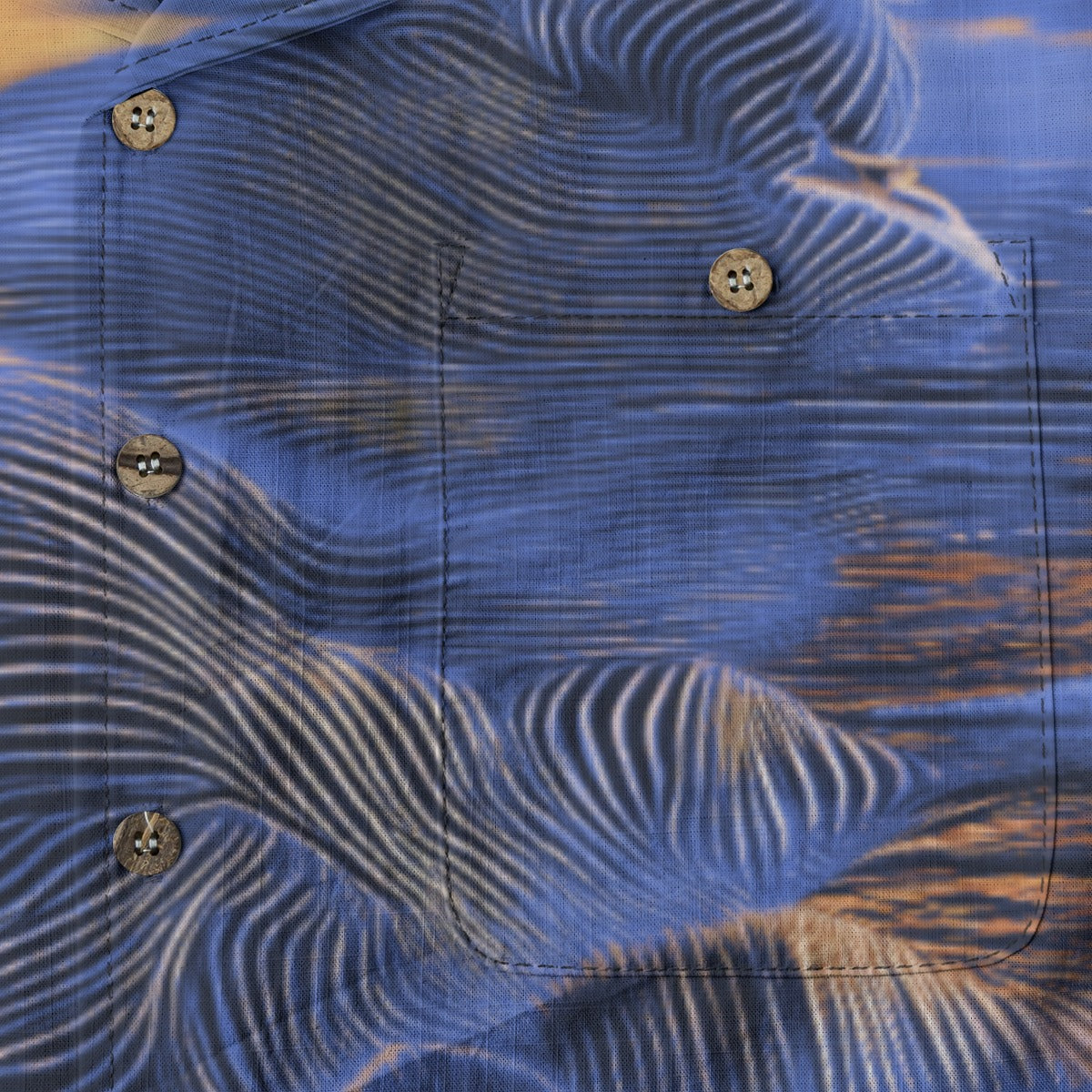 Linen Hyperwave Horizon (Daybreak Remix) Hawaiian Shirt