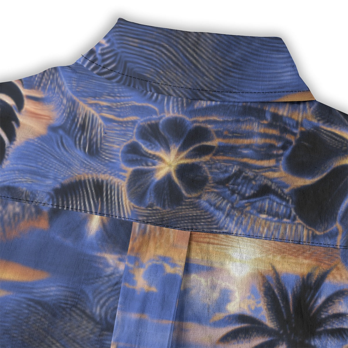 Linen Hyperwave Horizon (Daybreak Remix) Ladies Hawaiian Shirt