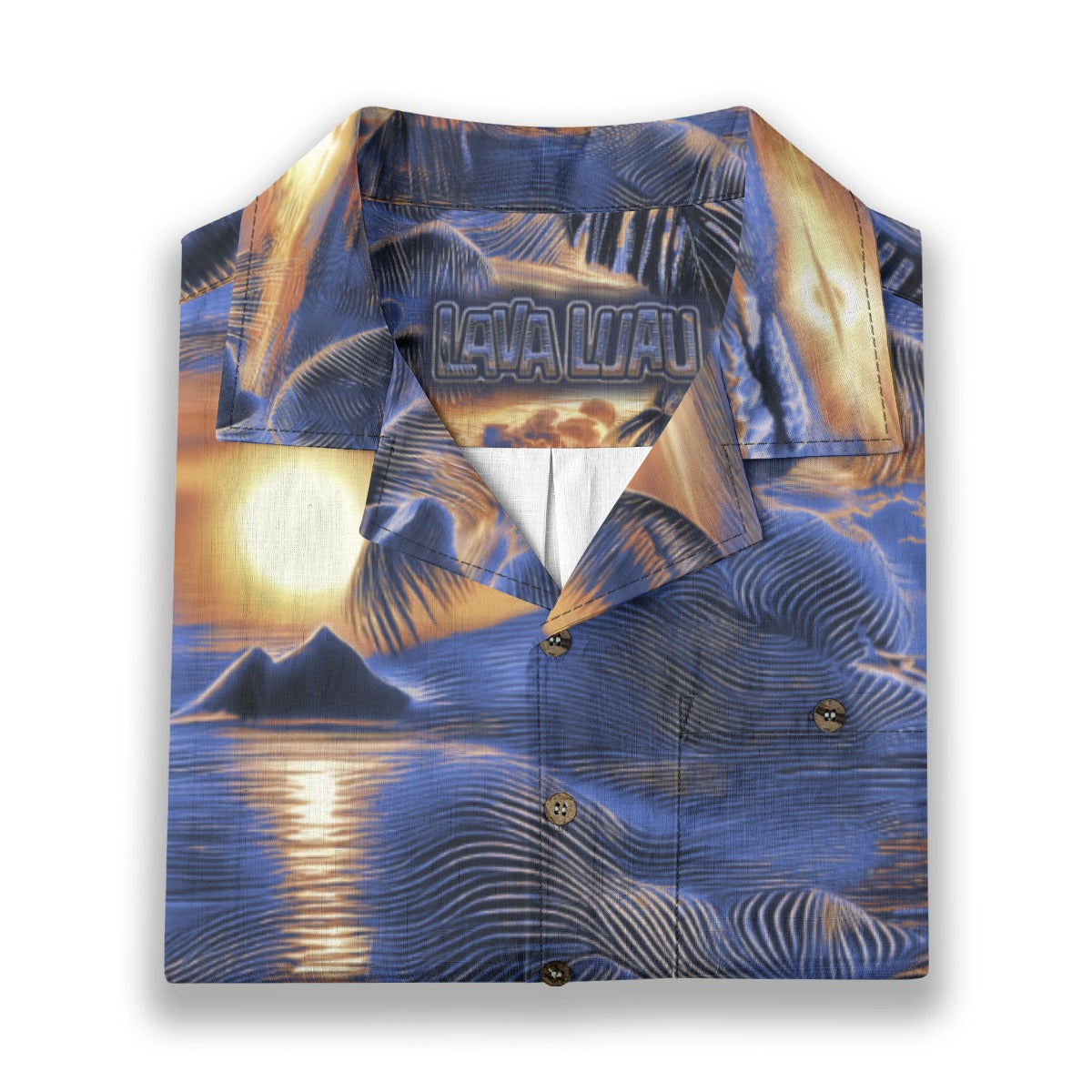 Linen Hyperwave Horizon (Daybreak Remix) Hawaiian Shirt