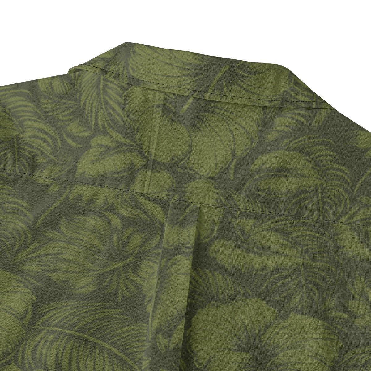 Linen Flora Obscura (ʻŌmaʻomaʻo Remix) Hawaiian Shirt
