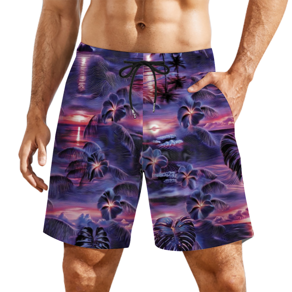 Hyperwave Horizon Lined Swim Trunks