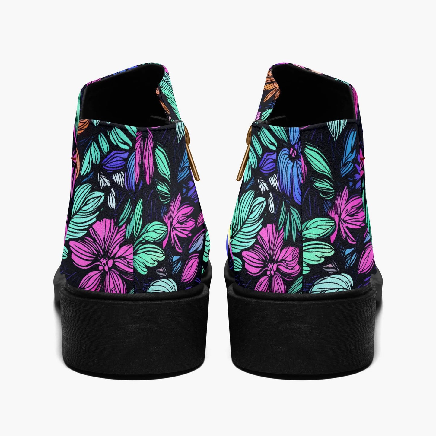 Scribble Birds Chelsea Boots