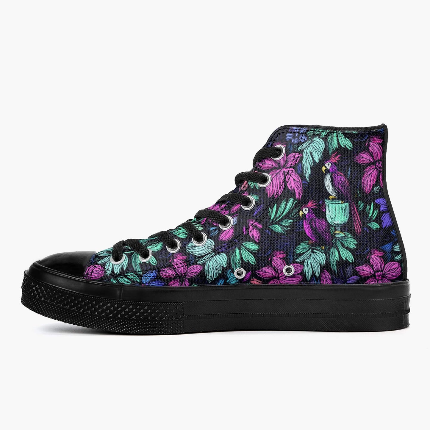 Scribble Birds High Tops