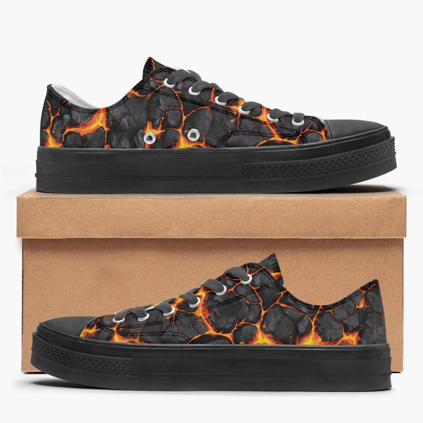 Volcanic Bloom Low Tops