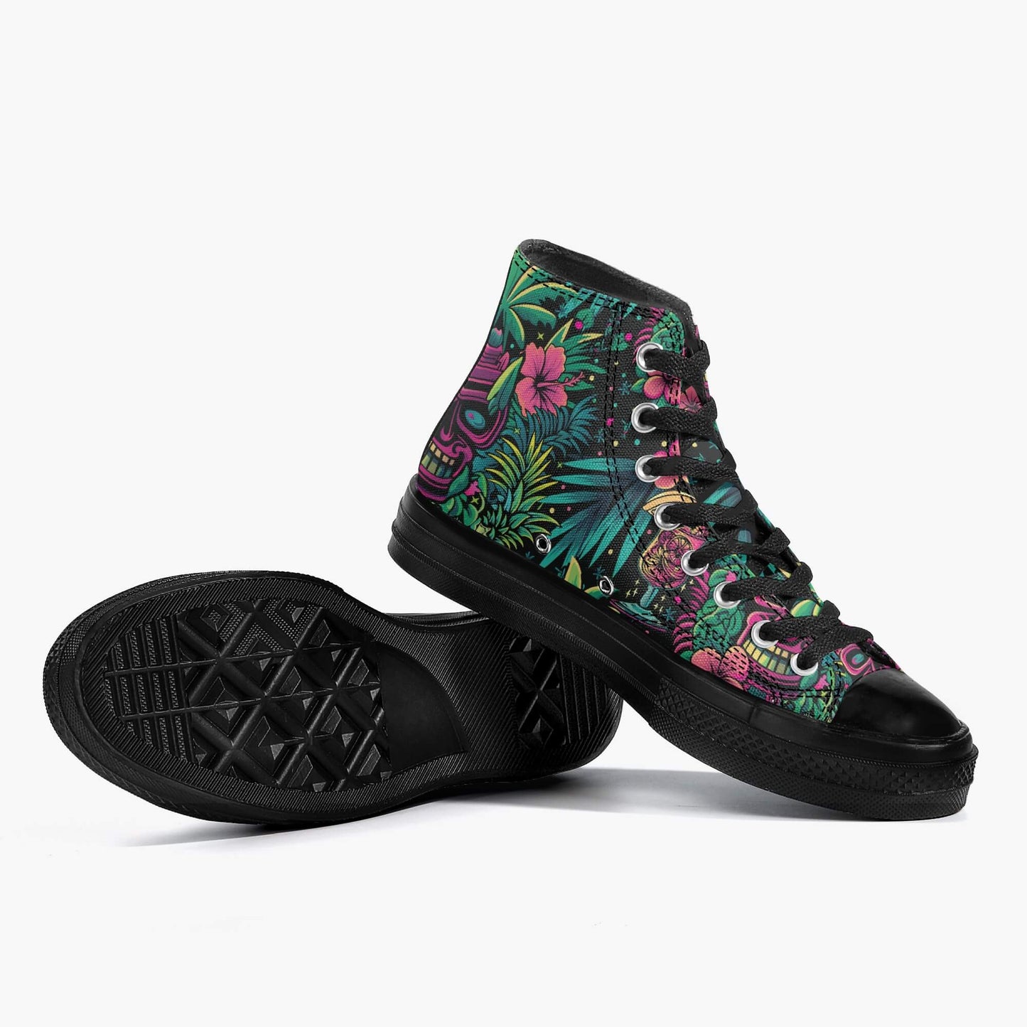 Neon Paradise High Tops