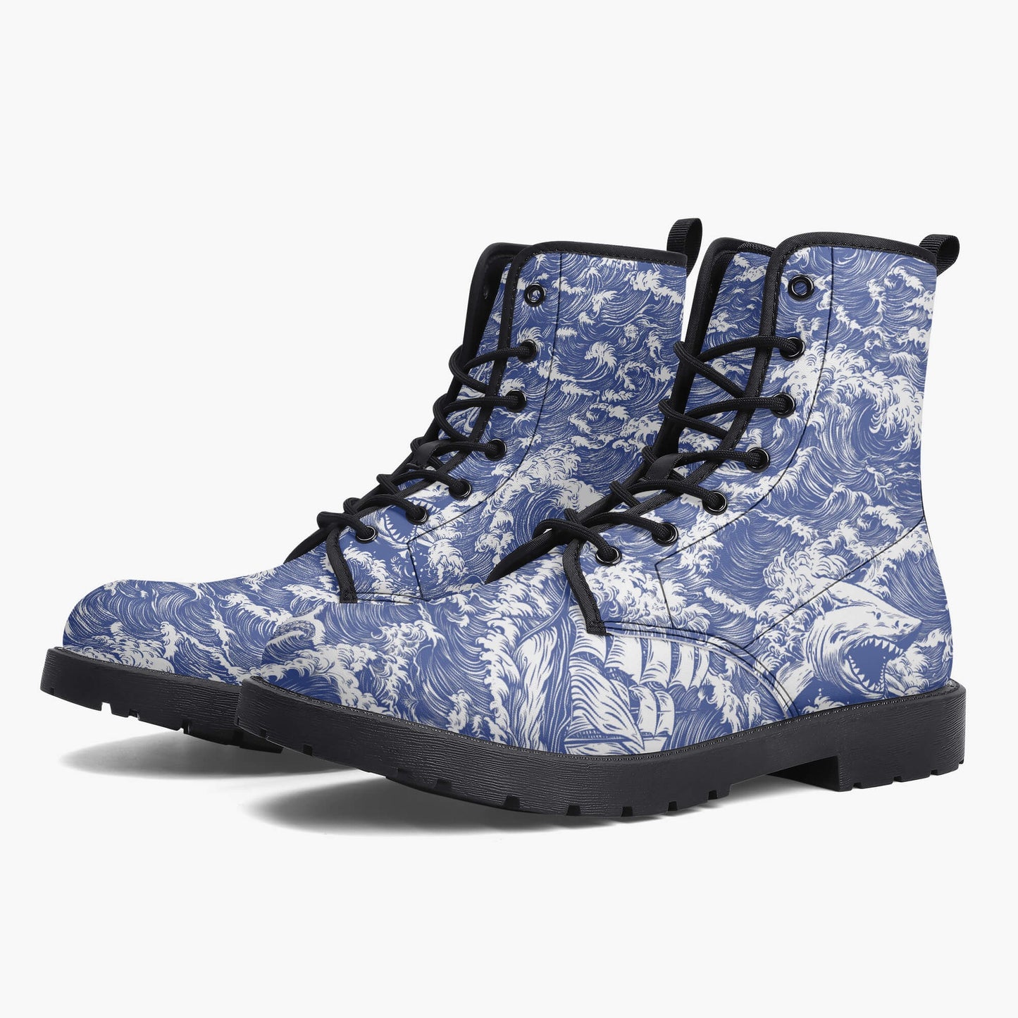 Rogue Waves Combat Boots