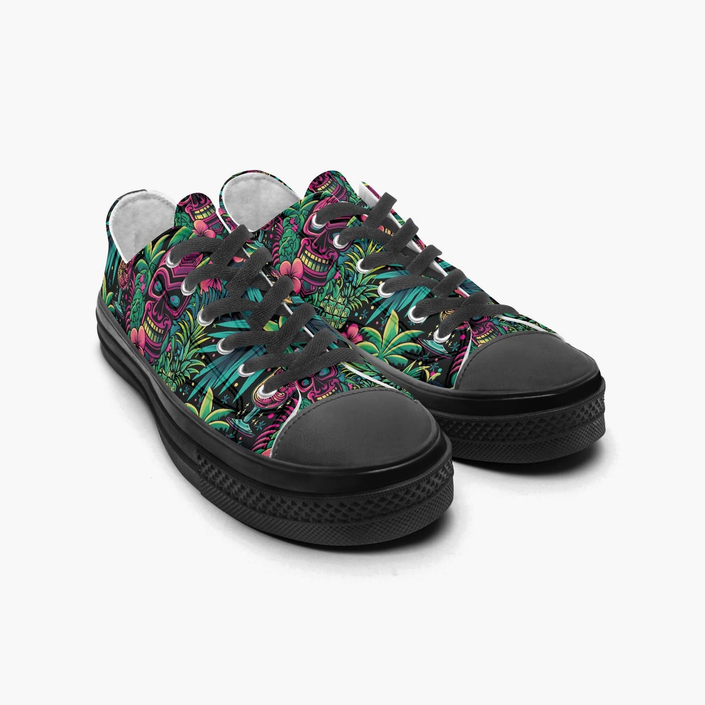 Neon Paradise Low Tops