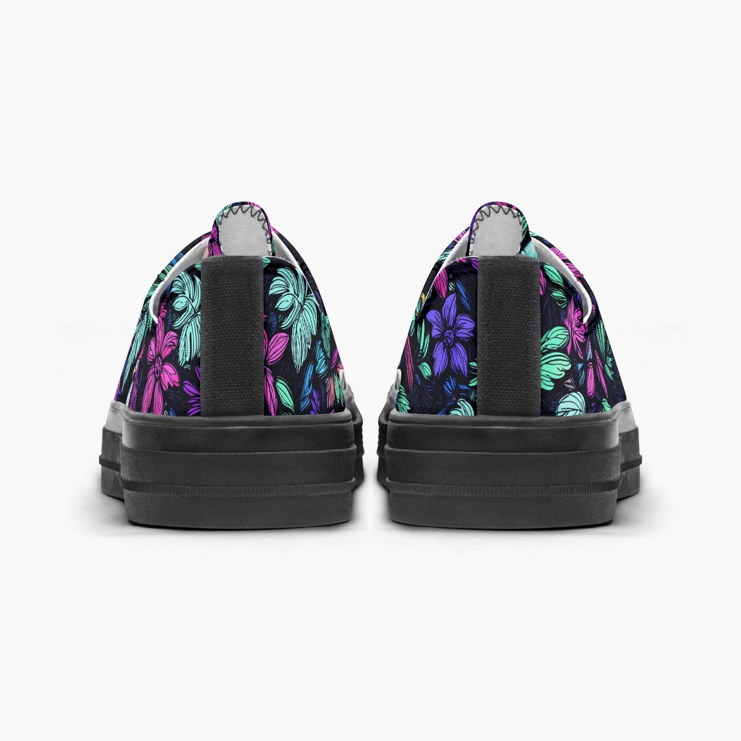 Scribble Birds Low Tops