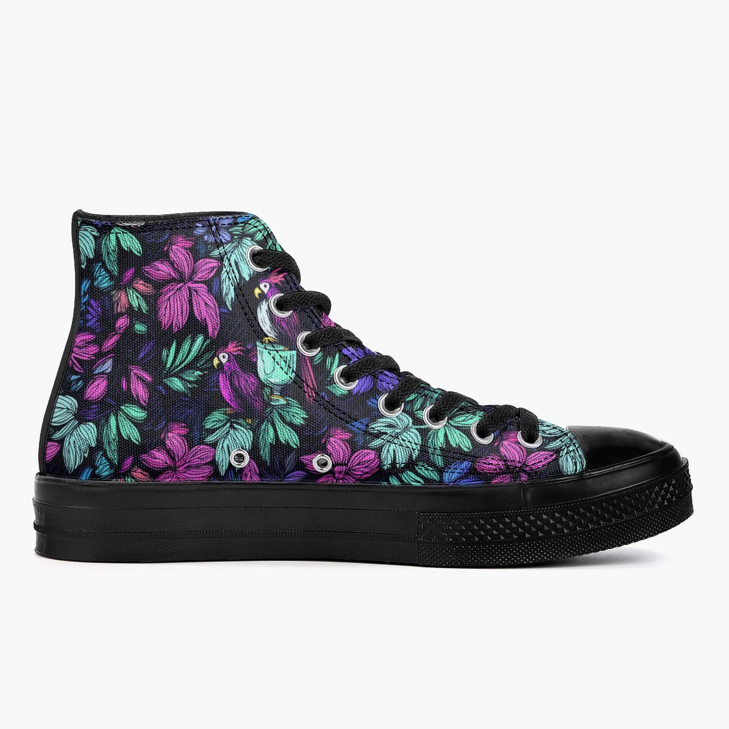 Scribble Birds High Tops