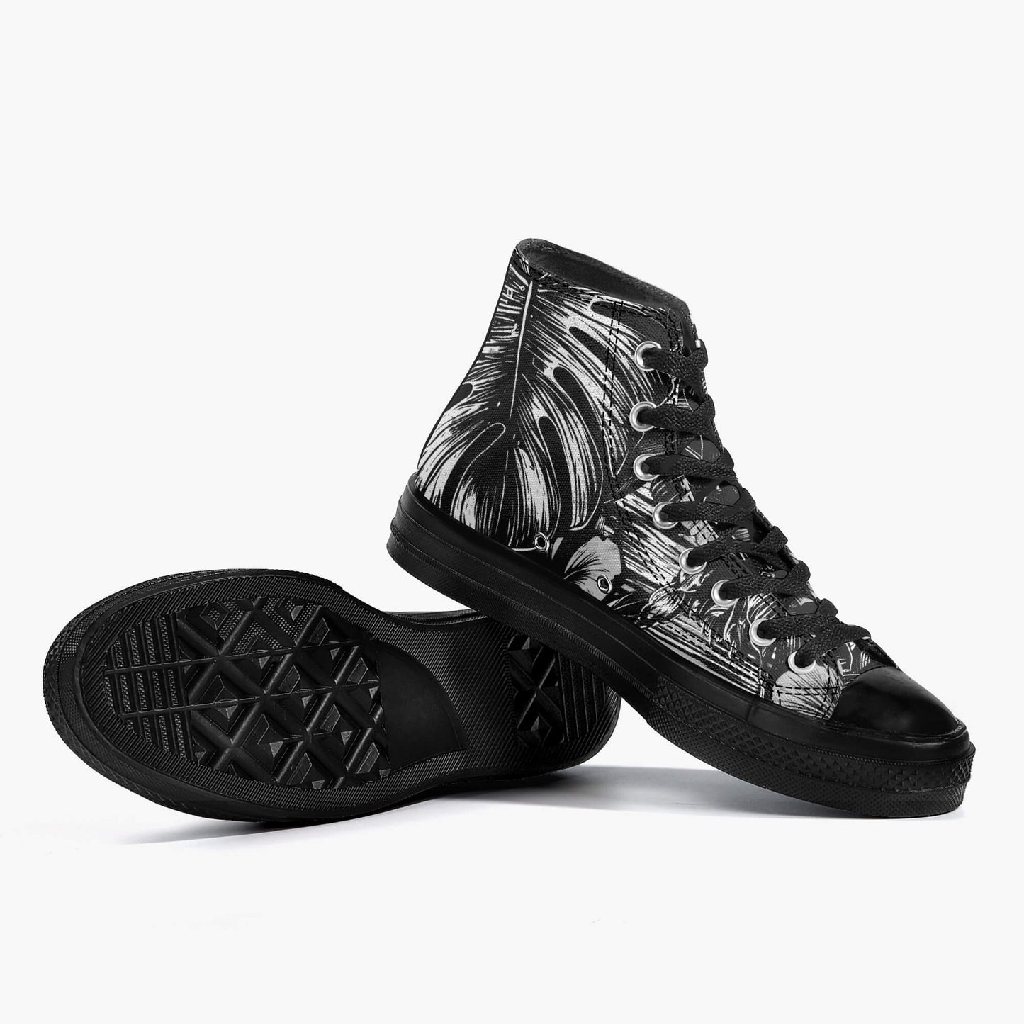 Noir Garden High Tops