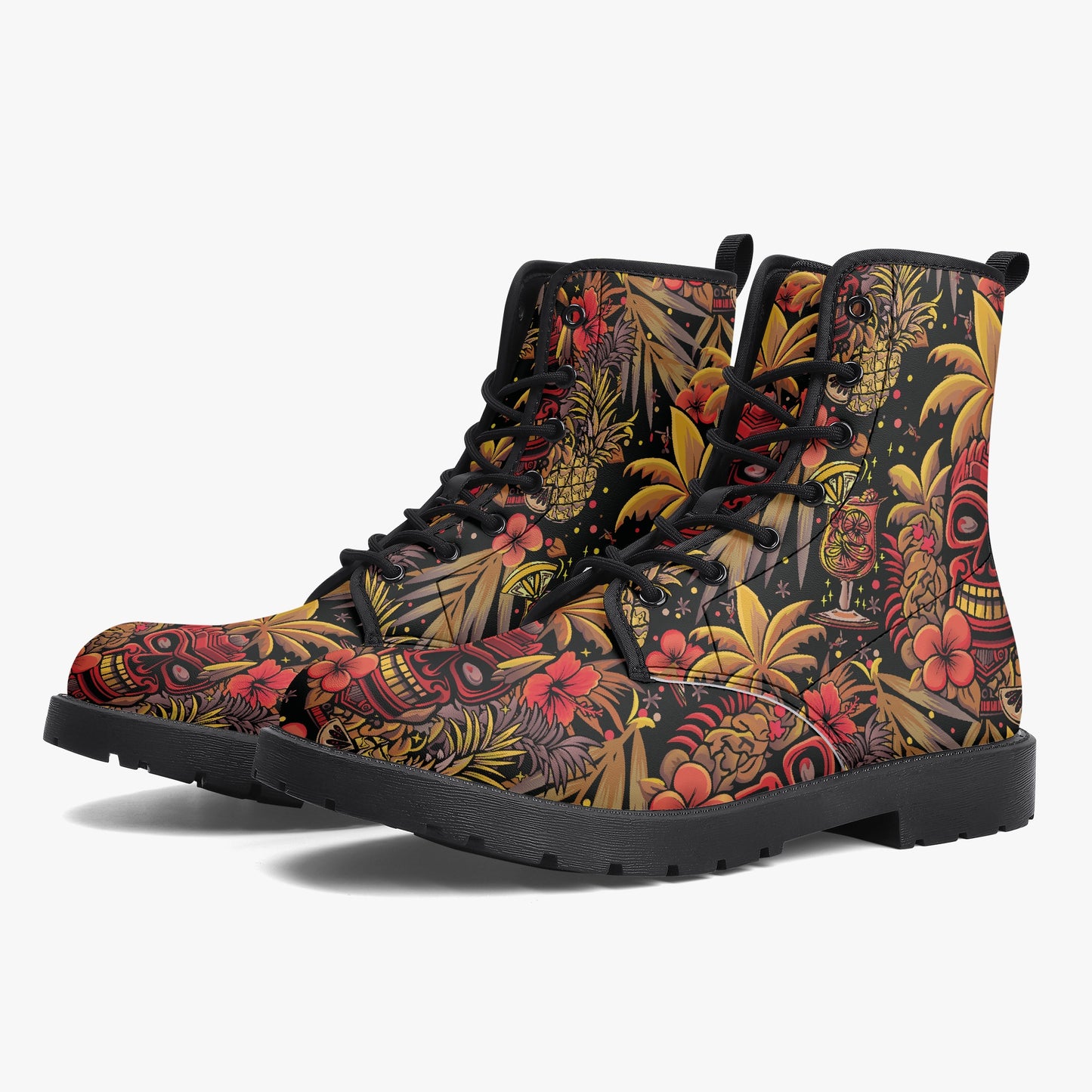 Neon Paradise (Ember Remix) Combat Boots