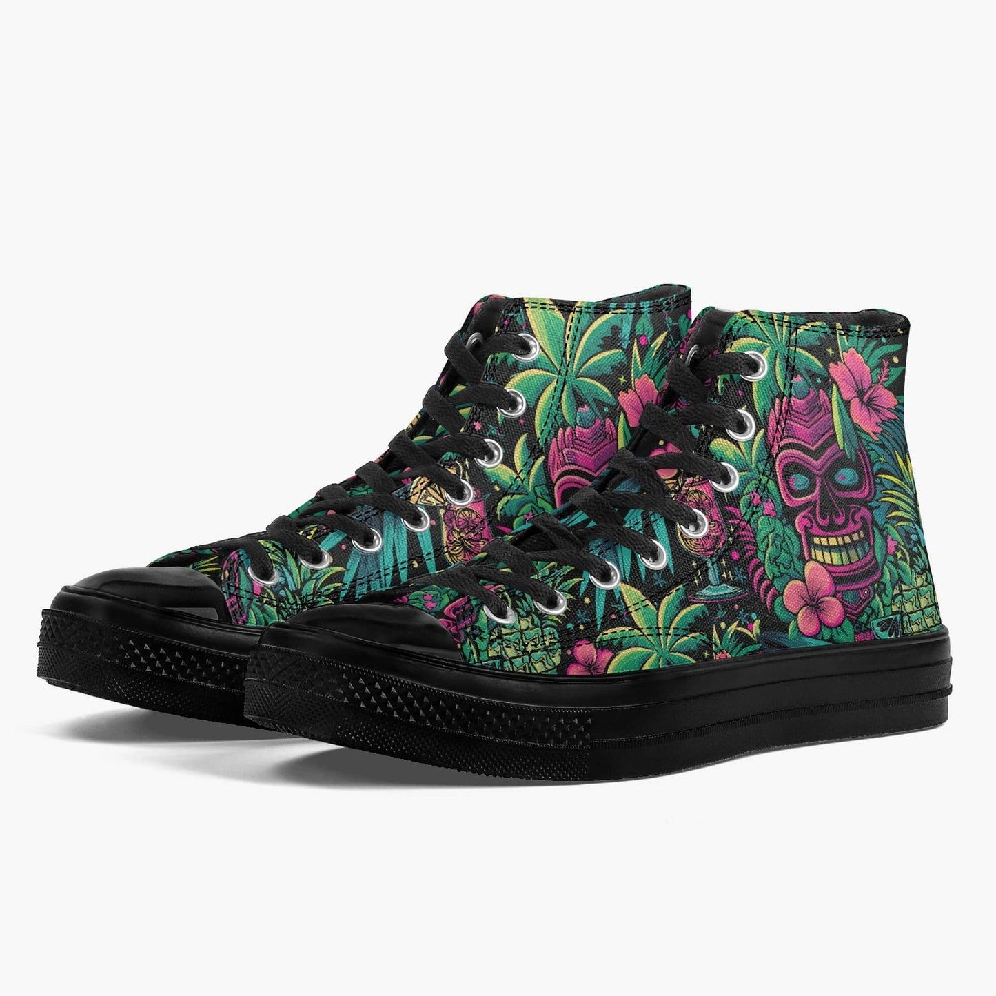 Neon Paradise High Tops